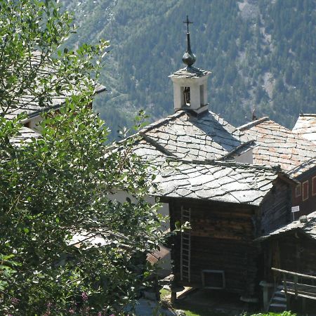 Alpia 26 - Zwei Zimmerwohnung In Traditionellem Walliser Haus Gasenried 외부 사진